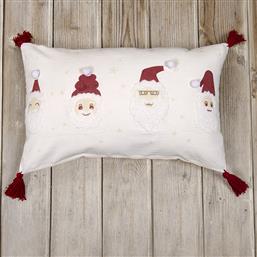 ΔΙΑΚΟΣΜΗΤΙΚΗ ΜΑΞΙΛΑΡΟΘΗΚΗ 35X55 HAPPY SANTA NIMA