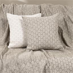 ΔΙΑΚΟΣΜΗΤΙΚΗ ΜΑΞΙΛΑΡΟΘΗΚΗ (45X45) ROSELLE TAUPE NIMA