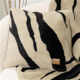 ΔΙΑΚΟΣΜΗΤΙΚΗ ΜΑΞΙΛΑΡΟΘΗΚΗ ΓΟΥΝΙΝΗ (45X45) SEBRA BEIGE NIMA