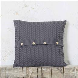 ΔΙΑΚΟΣΜΗΤΙΚΟ ΜΑΞΙΛΑΡΙ (45X45) PILLOWS MOAL GREY NIMA