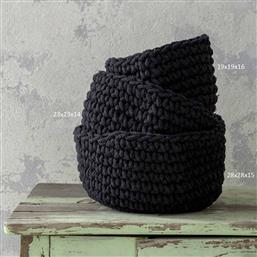 ΚΑΛΑΘΙ ΑΠΟΘΗΚΕΥΣΗΣ (Φ28X15) PANIER BLACK NIMA