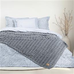 ΚΟΥΒΕΡΤΑ FLEECE ΥΠΕΡΔΙΠΛΗ (220X240) SAVARA D.GREY NIMA