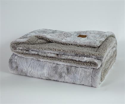 ΚΟΥΒΕΡΤΑ FLEECE ΜΟΝΗ 150X220 CLOUD LIGHT GRAY (150X220) NIMA