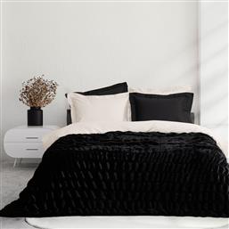 ΚΟΥΒΕΡΤΑ ΓΟΥΝΙΝΗ ΥΠΕΡΔΙΠΛΗ (220X240) MOSSY BLACK NIMA