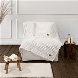 ΚΟΥΒΕΡΤΑ ΚΑΝΑΠΕ 130X170 SAVARA IVORY (130X170) NIMA