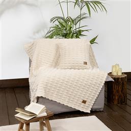 ΚΟΥΒΕΡΤΑ ΚΑΝΑΠΕ 130X170 SAVARA LIGHT BEIGE (130X170) NIMA
