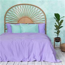 ΚΟΥΒΕΡΤΑ ΠΙΚΕ ΥΠΕΡΔΙΠΛΗ (220X240) BED LINEN HABIT LAVENDER NIMA από το SPITISHOP