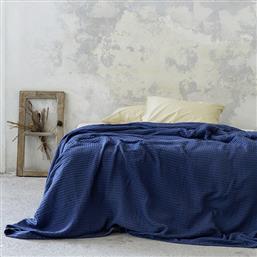 ΚΟΥΒΕΡΤΑ ΠΙΚΕ ΜΟΝΗ 160X240 HABIT NAVY BLUE (160X240) NIMA