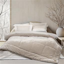 ΚΟΥΒΕΡΤΟΠΑΠΛΩΜΑ ΥΠΕΡΔΙΠΛΟ 220X240 CIRA BEIGE (220X240) NIMA