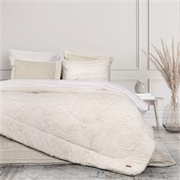 ΚΟΥΒΕΡΤΟΠΑΠΛΩΜΑ KING SIZE (240X260) ELARA L.BEIGE NIMA