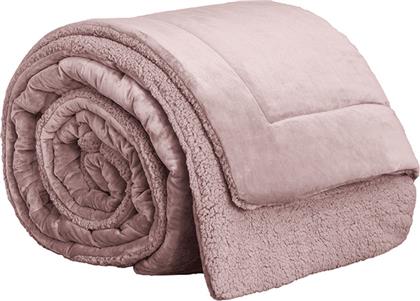 ΚΟΥΒΕΡΤΟΠΑΠΛΩΜΑ KING SIZE 240X260 NUAN POWDER PINK (240X260) NIMA