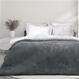 ΚΟΥΒΕΡΤΟΠΑΠΛΩΜΑ KING SIZE (240X260) VELVA D.GREY NIMA