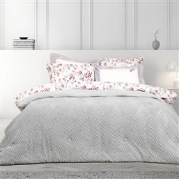 ΚΟΥΒΕΡΤΟΠΑΠΛΩΜΑ KING SIZE 240X260 VELVA LIGHT GRAY (240X260) NIMA