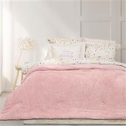 ΚΟΥΒΕΡΤΟΠΑΠΛΩΜΑ KING SIZE (240X260) VELVA ROSE NIMA
