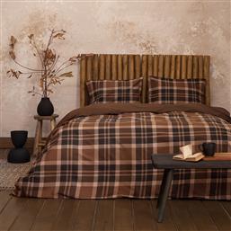 ΠΑΠΛΩΜΑ ΜΟΝΟ 2 ΟΨΕΩΝ (ΣΕΤ 170X240) BED LINEN MADUM EARTH NIMA