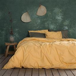 ΠΑΠΛΩΜΑΤΟΘΗΚΗ KING SIZE (ΣΕΤ) 240X260 ARCATA MUSTARD BEIGE (240X260) NIMA