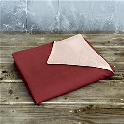 ΠΑΠΛΩΜΑΤΟΘΗΚΗ ΜΕΜΟΝΩΜΕΝΗ KING SIZE 240X260 COLORS WINE RED / DUSTY PINK (240X260) NIMA