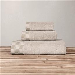 ΠΕΤΣΕΤΑ ΜΠΑΝΙΟΥ 90X145 LUXE LIGHT TAUPE (90X145) NIMA