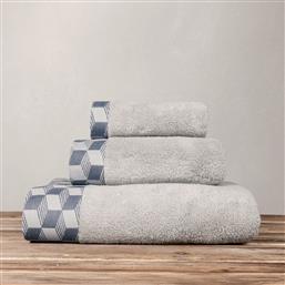 ΠΕΤΣΕΤΑ ΠΡΟΣΩΠΟΥ (50X100) LUXE L.GREY 600GSM NIMA