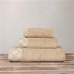 ΠΕΤΣΕΤΑ ΠΡΟΣΩΠΟΥ (50X100) LUXE MUSTARD BEIGE 600GSM NIMA