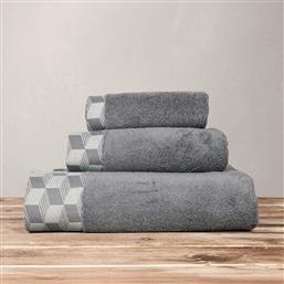 ΠΕΤΣΕΤΑ ΣΩΜΑΤΟΣ (90X145) LUXE D.GREY 600GSM NIMA