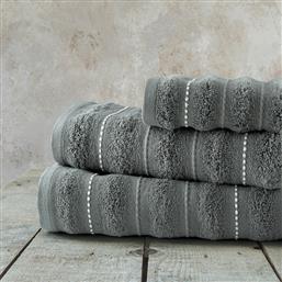 ΠΕΤΣΕΤΕΣ ΜΠΑΝΙΟΥ (ΣΕΤ 3 ΤΜΧ) AURA DARK GRAY NIMA
