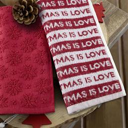 ΠΕΤΣΕΤΕΣ ΚΟΥΖΙΝΑΣ 40X60 (ΣΕΤ 2 ΤΜΧ) CHRISTMAS LOVE (40X60) NIMA
