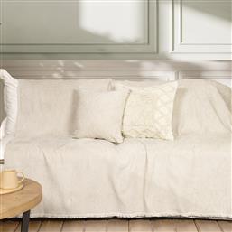 ΡΙΧΤΑΡΙ ΤΕΤΡΑΘΕΣΙΟΥ ΚΑΝΑΠΕ (180X350) ABRIGO BEIGE NIMA