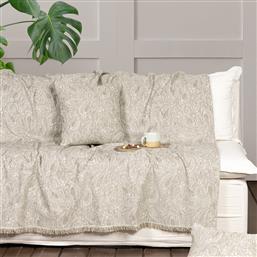 ΡΙΧΤΑΡΙ ΤΡΙΘΕΣΙΟΥ ΚΑΝΑΠΕ (180X300) FLOW BEIGE NIMA