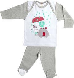 ΠΥΤΖΑΜΕΣ 132 ΓΚΡΙ (80CM)-(12-18 ΜΗΝΩΝ) NINA CLUB