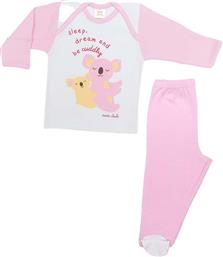 ΠΥΤΖΑΜΕΣ 132 ΡΟΖ (74CM)-(6-12 ΜΗΝΩΝ) NINA CLUB