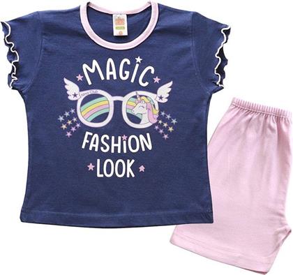 ΠΥΤΖΑΜΕΣ 148 ΜΠΛΕ/ΡΟΖ (116-120CM)-(6 ΕΤΩΝ) NINA CLUB