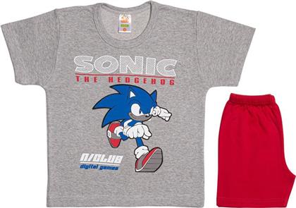 ΠΥΤΖΑΜΕΣ 155 ΓΚΡΙ/ΚΟΚΚΙΝΟ (98-104CM)-(3 ΕΤΩΝ) NINA CLUB