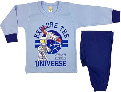 ΠΥΤΖΑΜΕΣ 347 ΣΙΕΛ/ΣΚΟΥΡΟ ΜΠΛΕ (80-90CM)-(1 ΕΤΟΥΣ) NINA CLUB