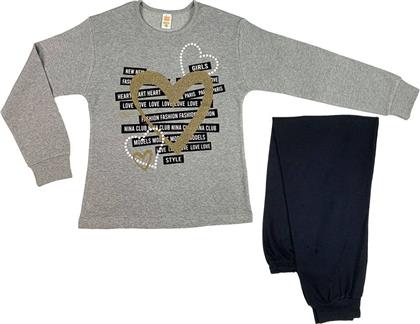 ΠΥΤΖΑΜΕΣ 520 ΓΚΡΙ (158CM)-(12 ΕΤΩΝ) NINA CLUB