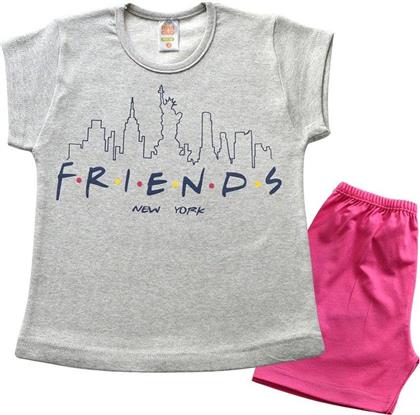 ΠΥΤΖΑΜΕΣ 530 ΓΚΡΙ ΜΕΛΑΝΖΕ/ΦΟΥΞΙΑ (170CM)-(15-16 ΕΤΩΝ) NINA CLUB