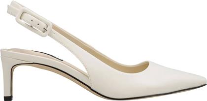 ΓΥΝΑΙΚΕΙΑ SLINGBACKS ΜΟΝΟΧΡΩΜΑ ''YURRI3'' - YURRI3 ΛΕΥΚΟ NINE WEST