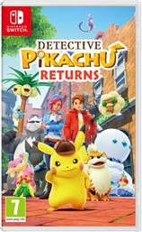 DETECTIVE PIKACHU RETURNS - SWITCH NINTENDO