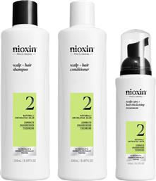 PROMO SCALP & HAIR SYSTEM 2 SHAMPOO 150ML & CONDITIONER 150ML & TREATMENT SERUM 40ML NIOXIN από το PHARM24