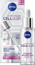 EXPERT FILLER CELLULAR HYALURON REPLUMPING SERUM ΟΡΟΣ ΕΠΑΝΑΦΟΡΑΣ ΟΓΚΟΥ ΜΕ ΥΑΛΟΥΡΟΝΙΚΟ ΟΞΥ 30ML NIVEA