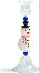 ΔΙΑΚΟΣΜΗΤΙΚΟ ΚΗΡΟΠΗΓΙΟ MERRY SNOWMAN 20 CM ΧΡΩΜΑ: ΠΟΛΥΧΡΩΜΟ &K AMSTERDAM