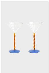 ΣΕΤ ΓΥΑΛΙΝΑ ΠΟΤΗΡΙΑ ''COUPE PERLE'' (2 ΤΕΜΑΧΙΑ) - 352-05 &K AMSTERDAM