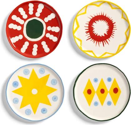 ΣΕΤ ΠΙΑΤΩΝ ΟΡΕΚΤΙΚΩΝ FESTIVO S/13 CM 4-PACK ΧΡΩΜΑ: ΠΟΛΥΧΡΩΜΟ &K AMSTERDAM