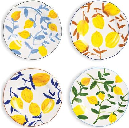 ΣΕΤ ΠΙΑΤΩΝ PLATE LEMON TWIG 4-PACK &K AMSTERDAM