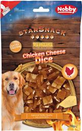 ΣΝΑΚ ΣΚΥΛΟΥ STARSNACK BARBEQUE CHICKEN CHESSE DICE (70GR) NOBBY