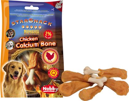 ΣΝΑΚ ΣΚΥΛΟΥ STARSNACK CALCIUM BONE (70GR) NOBBY