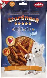 ΣΝΑΚ ΣΚΥΛΟΥ STARSNACK MINI CHICKEN JERKY (70GR) NOBBY