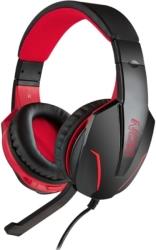 G-HDS-001 GAMING HEADSET WITH ADJUSTABLE MICROPHONE AND RED LED NOD