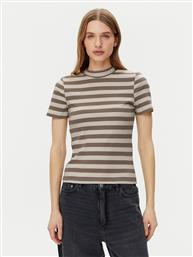 T-SHIRT ELINOR 27033178 ΜΠΕΖ SLIM FIT NOISY MAY