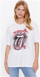 T-SHIRT IDA 27021529 ΛΕΥΚΟ LOOSE FIT NOISY MAY